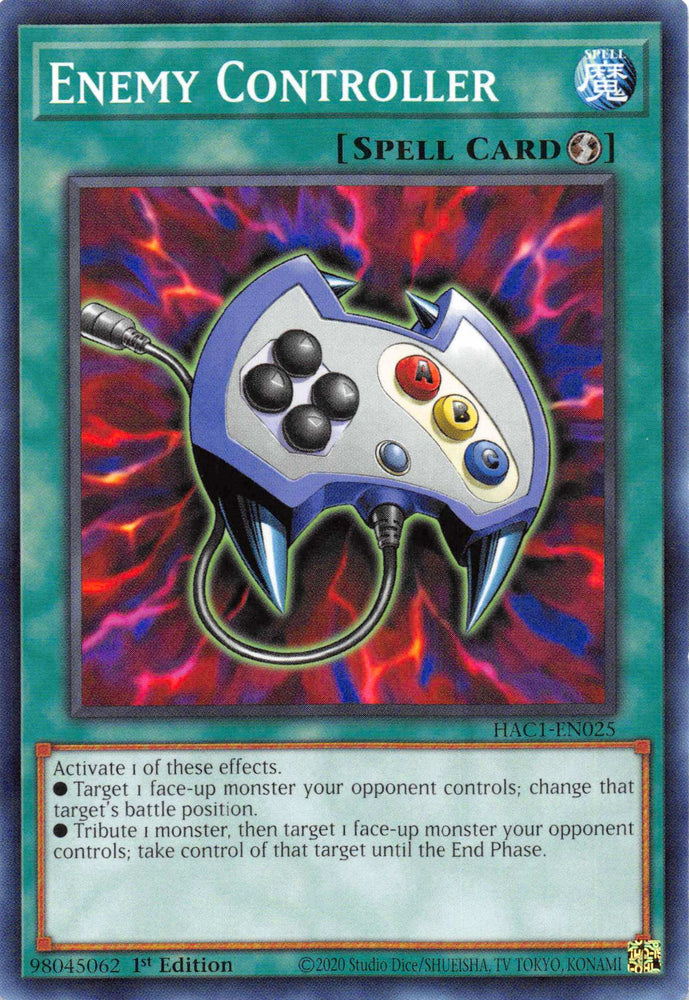 Enemy Controller [HAC1-EN025] Common - Card Brawlers | Quebec | Canada | Yu-Gi-Oh!