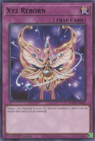 Xyz Reborn [AMDE-EN060] Rare - Card Brawlers | Quebec | Canada | Yu-Gi-Oh!