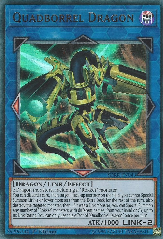 Quadborrel Dragon [SDRR-EN043] Ultra Rare - Card Brawlers | Quebec | Canada | Yu-Gi-Oh!