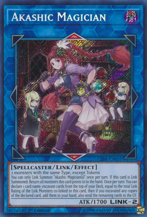 Akashic Magician [CIBR-EN051] Secret Rare - Yu-Gi-Oh! - Card Brawlers | Quebec | Canada |