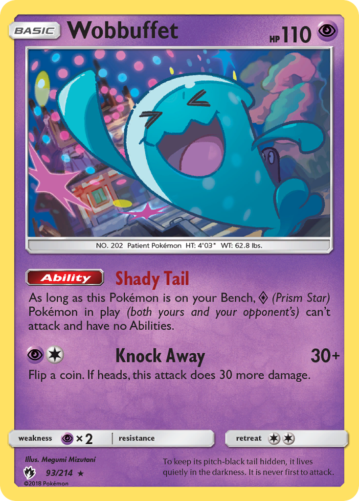 Wobbuffet (93/214) [Sun & Moon: Lost Thunder] - Card Brawlers | Quebec | Canada | Yu-Gi-Oh!