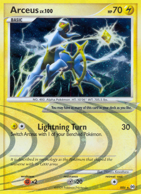 Arceus (AR6) [Platinum: Arceus] - Card Brawlers | Quebec | Canada | Yu-Gi-Oh!