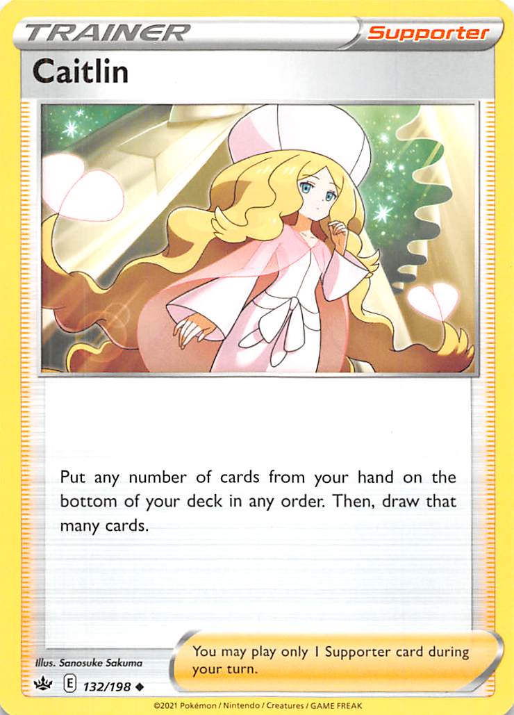Caitlin (132/198) [Sword & Shield: Chilling Reign] - Card Brawlers | Quebec | Canada | Yu-Gi-Oh!
