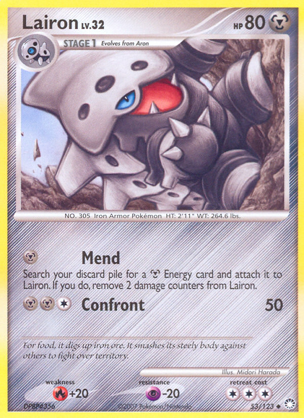 Lairon (53/123) [Diamond & Pearl: Mysterious Treasures] - Card Brawlers | Quebec | Canada | Yu-Gi-Oh!