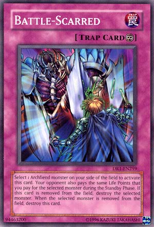 Battle-Scarred [DR1-EN259] Common - Card Brawlers | Quebec | Canada | Yu-Gi-Oh!