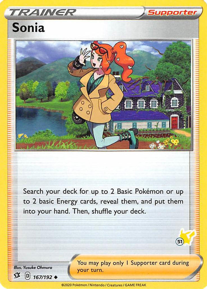 Sonia (167/192) (Pikachu Stamp #51) [Battle Academy 2022] - Card Brawlers | Quebec | Canada | Yu-Gi-Oh!