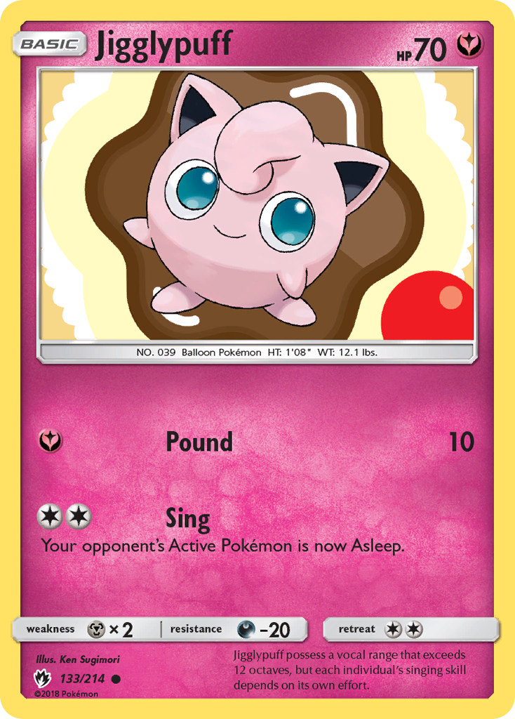 Jigglypuff (133/214) [Sun & Moon: Lost Thunder] - Card Brawlers | Quebec | Canada | Yu-Gi-Oh!