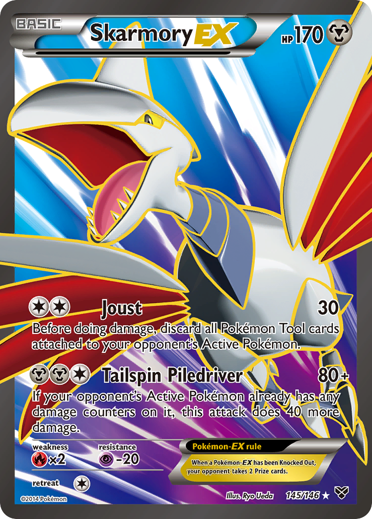 Skarmory EX (145/146) [XY: Base Set] - Card Brawlers | Quebec | Canada | Yu-Gi-Oh!