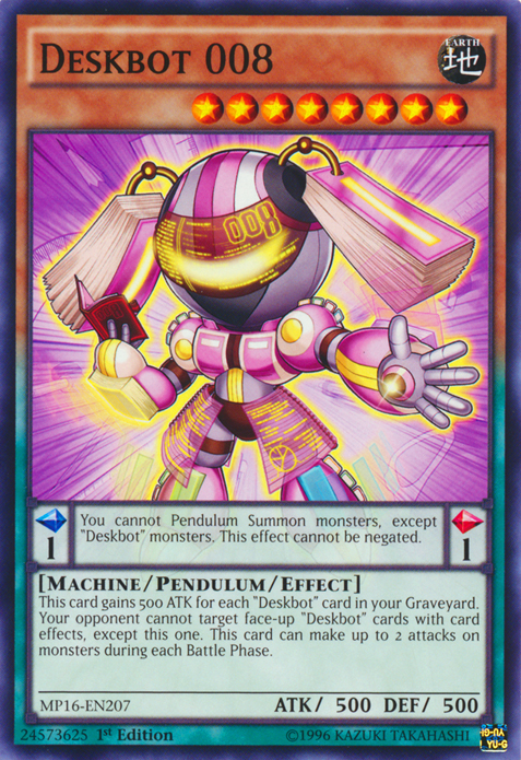 Deskbot 008 [MP16-EN207] Common - Card Brawlers | Quebec | Canada | Yu-Gi-Oh!