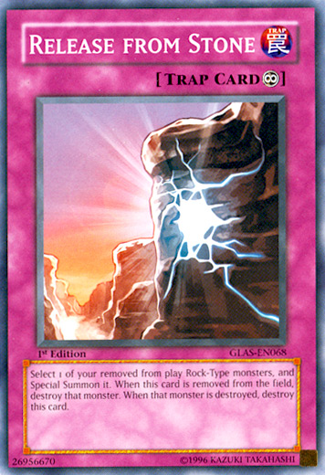 Release from Stone [GLAS-EN068] Common - Card Brawlers | Quebec | Canada | Yu-Gi-Oh!