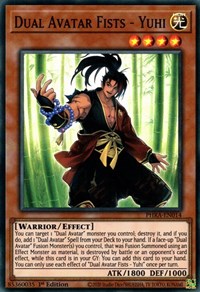 Dual Avatar Fists - Yuhi [PHRA-EN014] Super Rare - Card Brawlers | Quebec | Canada | Yu-Gi-Oh!