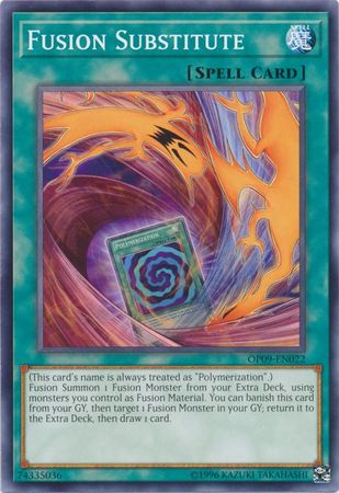 Fusion Substitute [OP09-EN022] Common - Card Brawlers | Quebec | Canada | Yu-Gi-Oh!