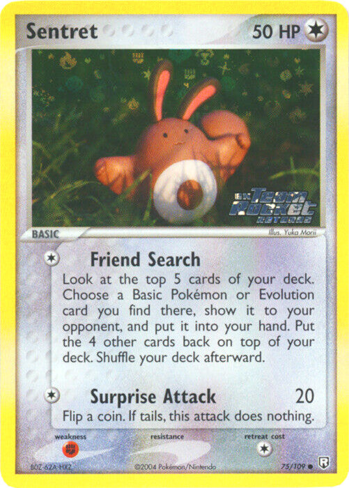 Sentret (75/109) (Stamped) [EX: Team Rocket Returns] - Card Brawlers | Quebec | Canada | Yu-Gi-Oh!