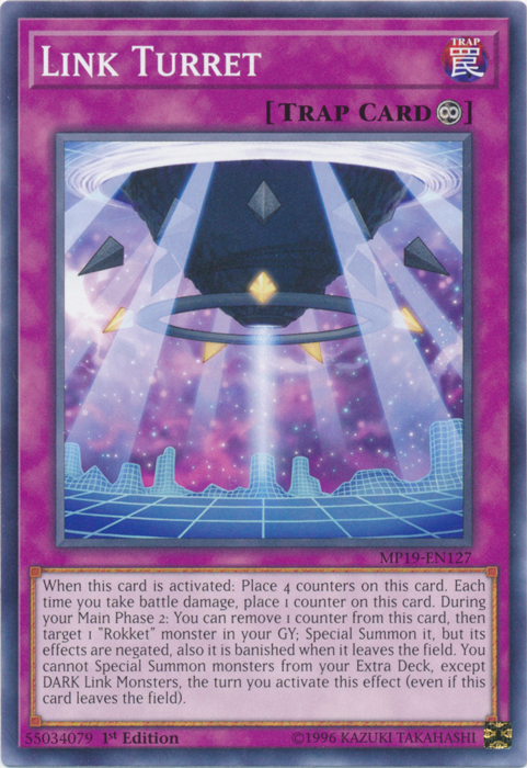 Link Turret [MP19-EN127] Common - Card Brawlers | Quebec | Canada | Yu-Gi-Oh!