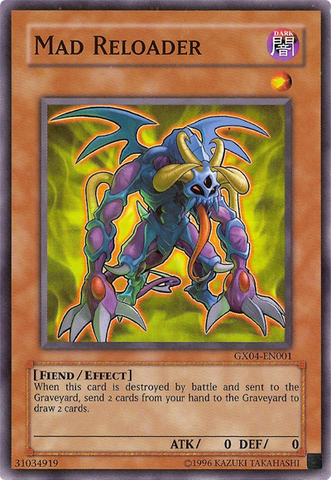 Mad Reloader (GX Tag Force 2) [GX04-EN001] Super Rare - Yu-Gi-Oh! - Card Brawlers | Quebec | Canada |