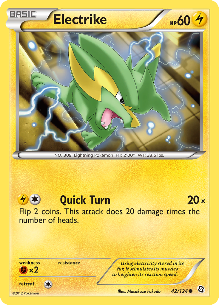 Electrike (42/124) [Black & White: Dragons Exalted] - Card Brawlers | Quebec | Canada | Yu-Gi-Oh!