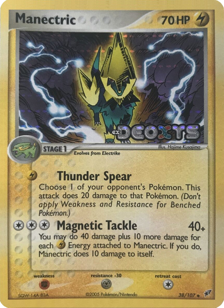 Manectric (38/107) (Stamped) [EX: Deoxys] - Card Brawlers | Quebec | Canada | Yu-Gi-Oh!