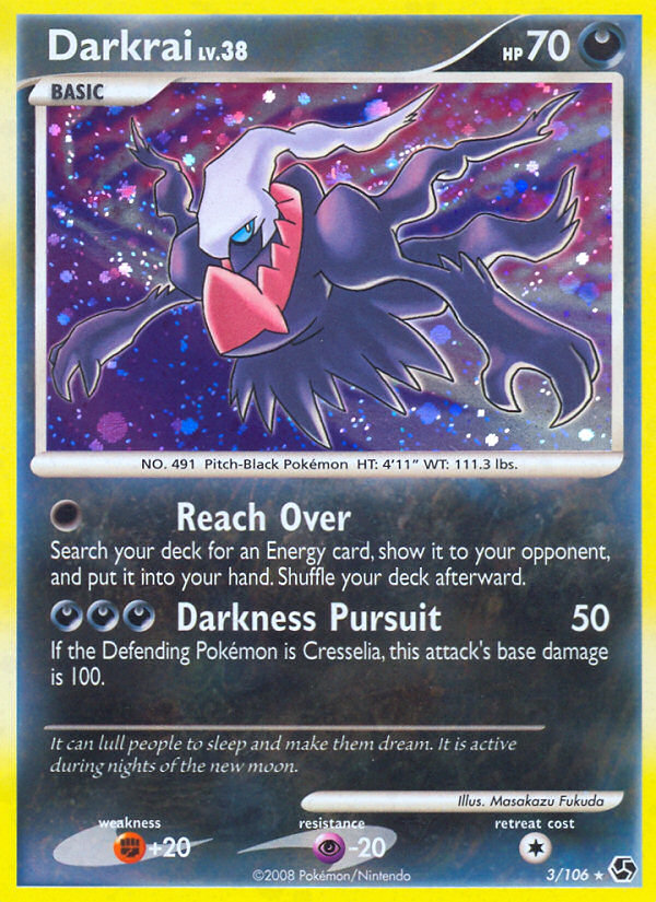 Darkrai (3/106) [Diamond & Pearl: Great Encounters] - Card Brawlers | Quebec | Canada | Yu-Gi-Oh!