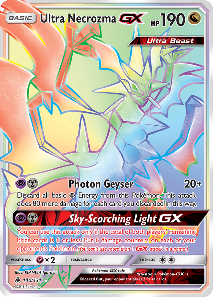 Ultra Necrozma GX (140/131) [Sun & Moon: Forbidden Light] - Card Brawlers | Quebec | Canada | Yu-Gi-Oh!