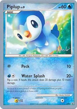 Piplup LV.9 (DP03) (Empotech - Dylan Lefavour) [World Championships 2008] - Card Brawlers | Quebec | Canada | Yu-Gi-Oh!