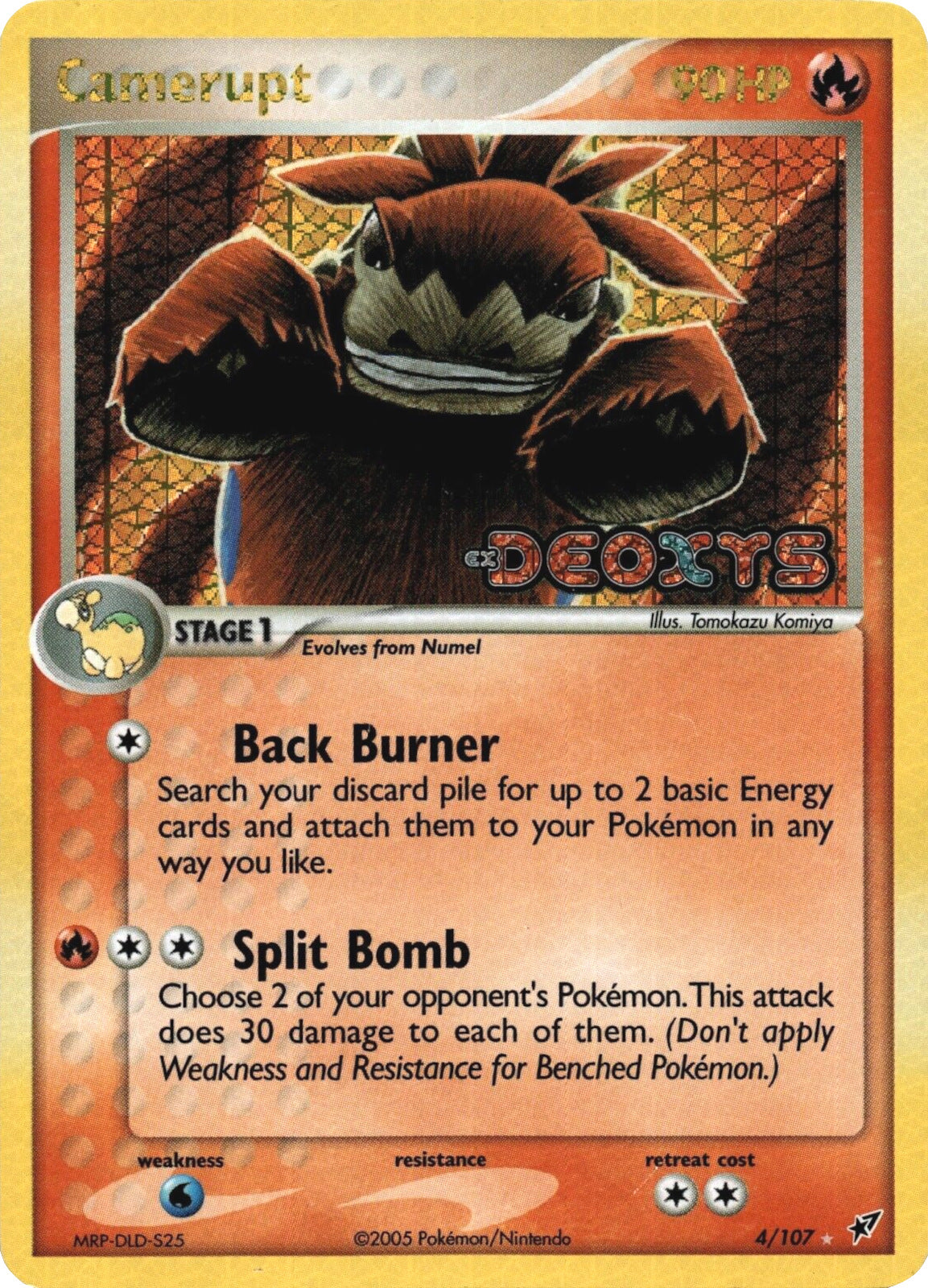 Camerupt (4/107) (Stamped) [EX: Deoxys] - Card Brawlers | Quebec | Canada | Yu-Gi-Oh!