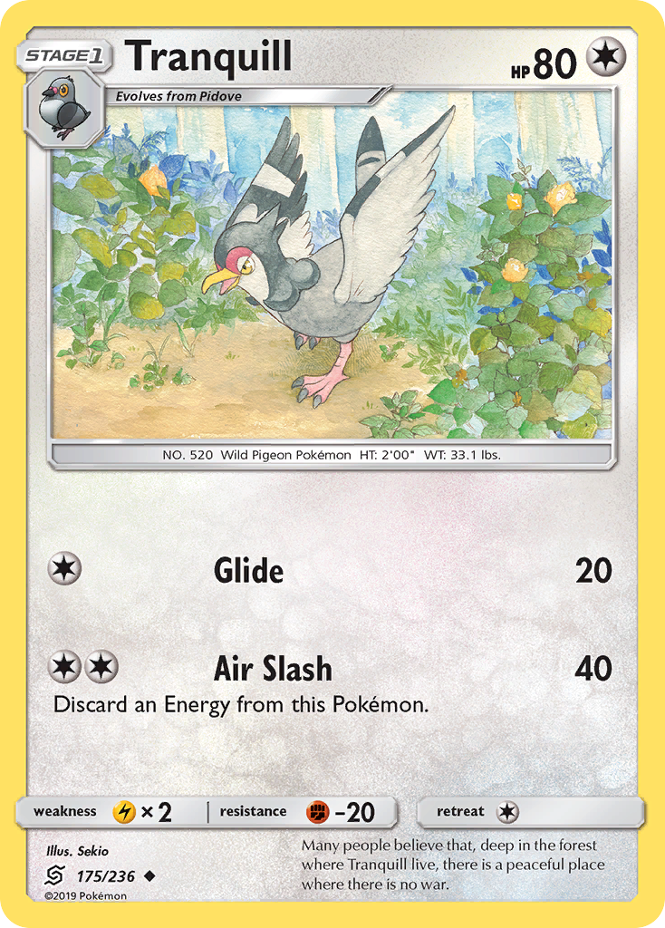 Tranquill (175/236) [Sun & Moon: Unified Minds] - Card Brawlers | Quebec | Canada | Yu-Gi-Oh!