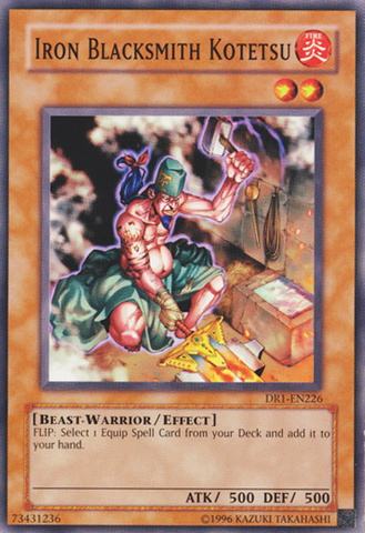 Iron Blacksmith Kotetsu [DR1-EN226] Common - Card Brawlers | Quebec | Canada | Yu-Gi-Oh!