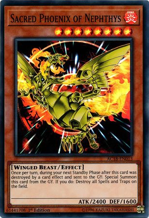 Sacred Phoenix of Nephthys [AC18-EN013] Super Rare - Card Brawlers | Quebec | Canada | Yu-Gi-Oh!