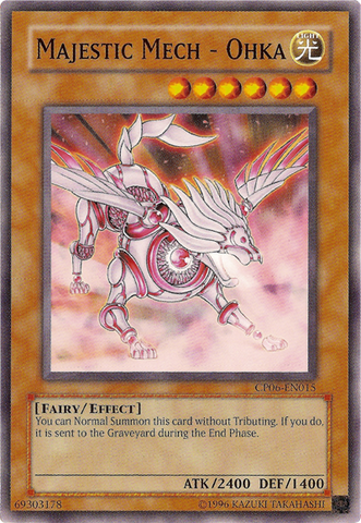 Majestic Mech - Ohka [CP06-EN015] Common - Yu-Gi-Oh! - Card Brawlers | Quebec | Canada |