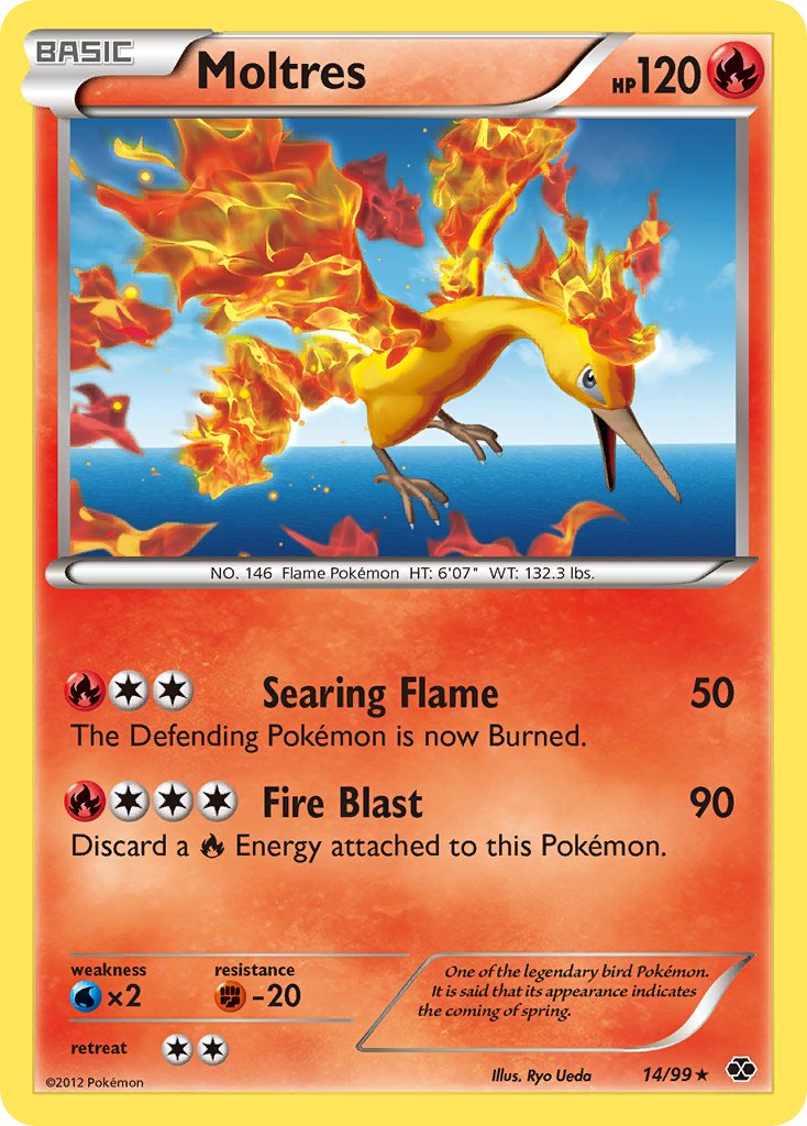 Moltres (14/99) (Blister Exclusive) [Black & White: Next Destinies] - Card Brawlers | Quebec | Canada | Yu-Gi-Oh!