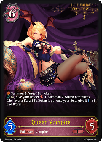 Queen Vampire (SD05-001EN) [Waltz of the Undying Night] - Card Brawlers | Quebec | Canada | Yu-Gi-Oh!