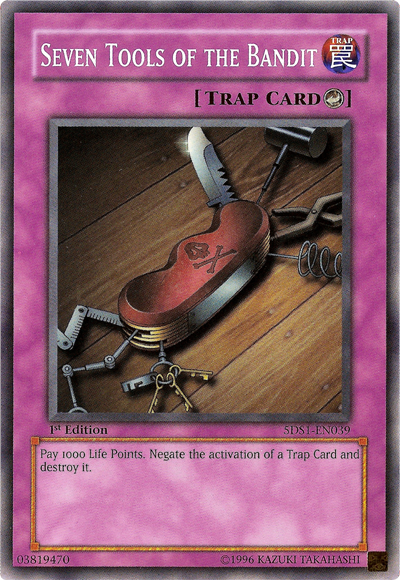 Seven Tools of the Bandit [5DS1-EN039] Common - Card Brawlers | Quebec | Canada | Yu-Gi-Oh!