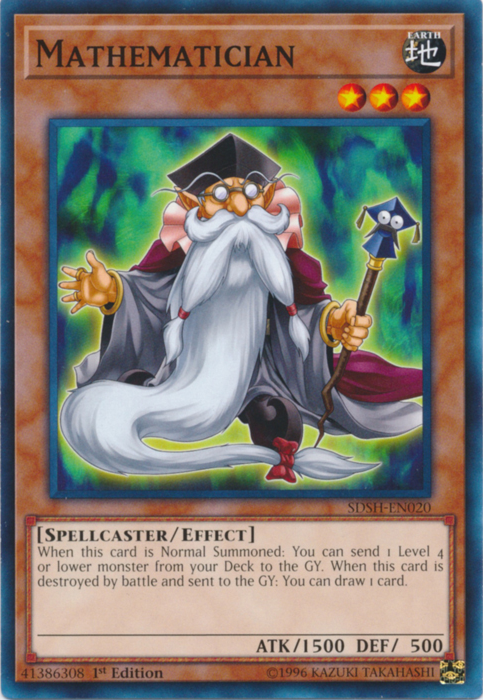 Mathematician [SDSH-EN020] Common - Card Brawlers | Quebec | Canada | Yu-Gi-Oh!