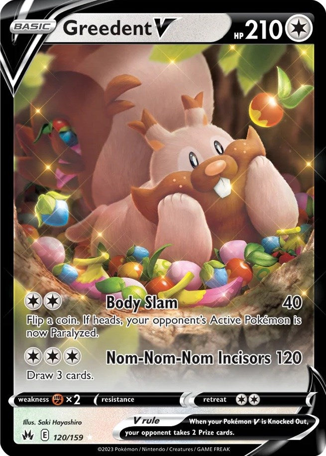 Greedent V (120/159) [Sword & Shield: Crown Zenith] - Card Brawlers | Quebec | Canada | Yu-Gi-Oh!