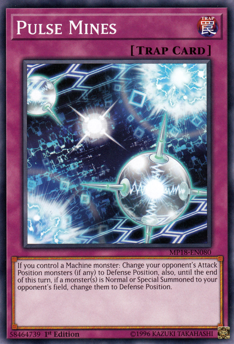 Pulse Mines [MP18-EN080] Common - Card Brawlers | Quebec | Canada | Yu-Gi-Oh!