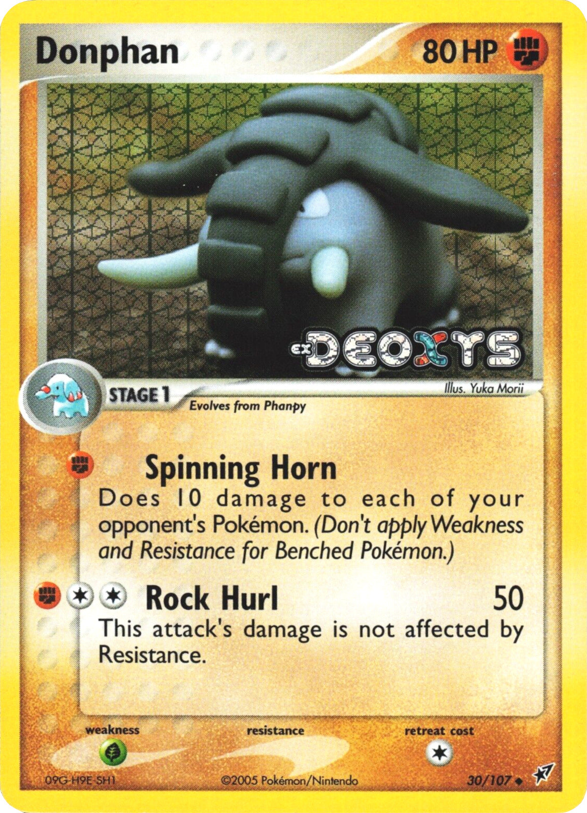 Donphan (30/107) (Stamped) [EX: Deoxys] - Card Brawlers | Quebec | Canada | Yu-Gi-Oh!