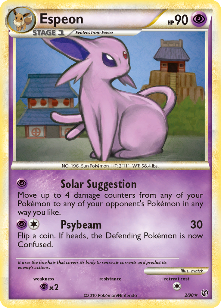 Espeon (2/90) [HeartGold & SoulSilver: Undaunted] - Card Brawlers | Quebec | Canada | Yu-Gi-Oh!