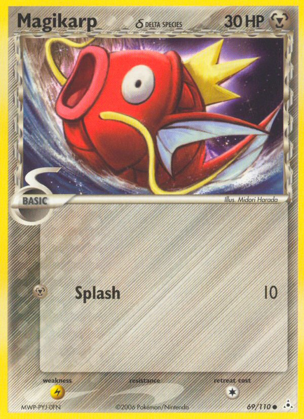 Magikarp (69/110) (Delta Species) [EX: Holon Phantoms] - Card Brawlers | Quebec | Canada | Yu-Gi-Oh!