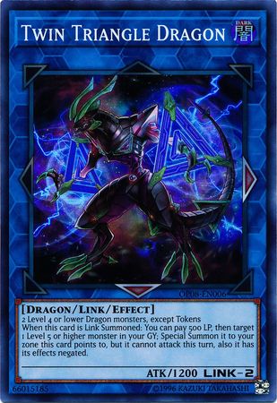 Twin Triangle Dragon [OP08-EN006] Super Rare - Card Brawlers | Quebec | Canada | Yu-Gi-Oh!