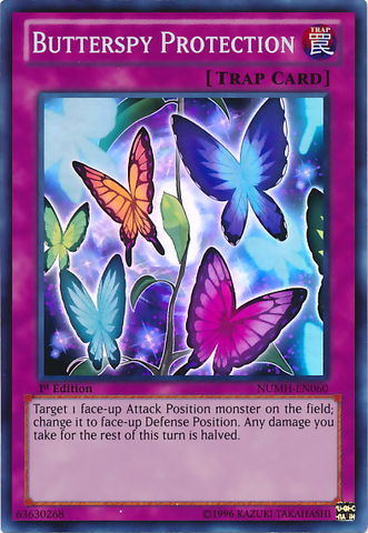 Butterspy Protection [NUMH-EN060] Super Rare - Card Brawlers | Quebec | Canada | Yu-Gi-Oh!