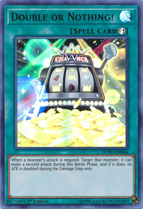 Double or Nothing! [DUPO-EN064] Ultra Rare - Yu-Gi-Oh! - Card Brawlers | Quebec | Canada |