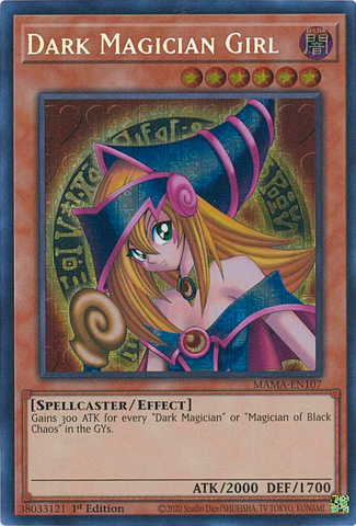 Dark Magician Girl [MAMA-EN107] Ultra Pharaoh's Rare - Card Brawlers | Quebec | Canada | Yu-Gi-Oh!