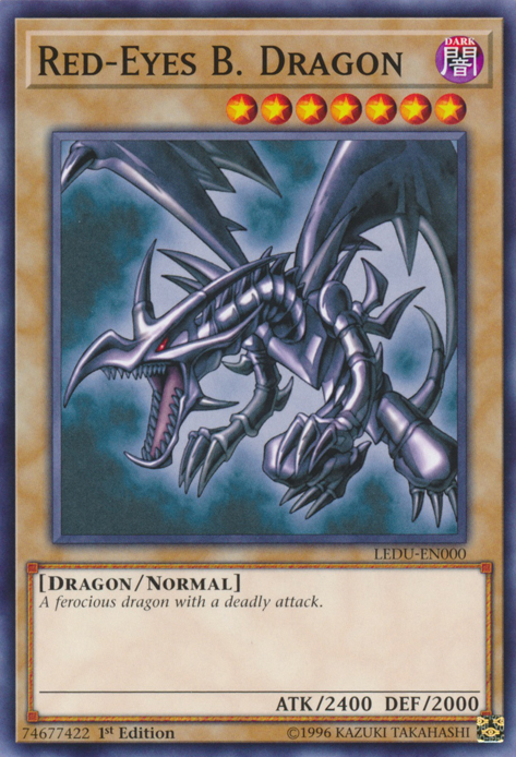 Red-Eyes B. Dragon [LEDU-EN000] Common - Yu-Gi-Oh! - Card Brawlers | Quebec | Canada |