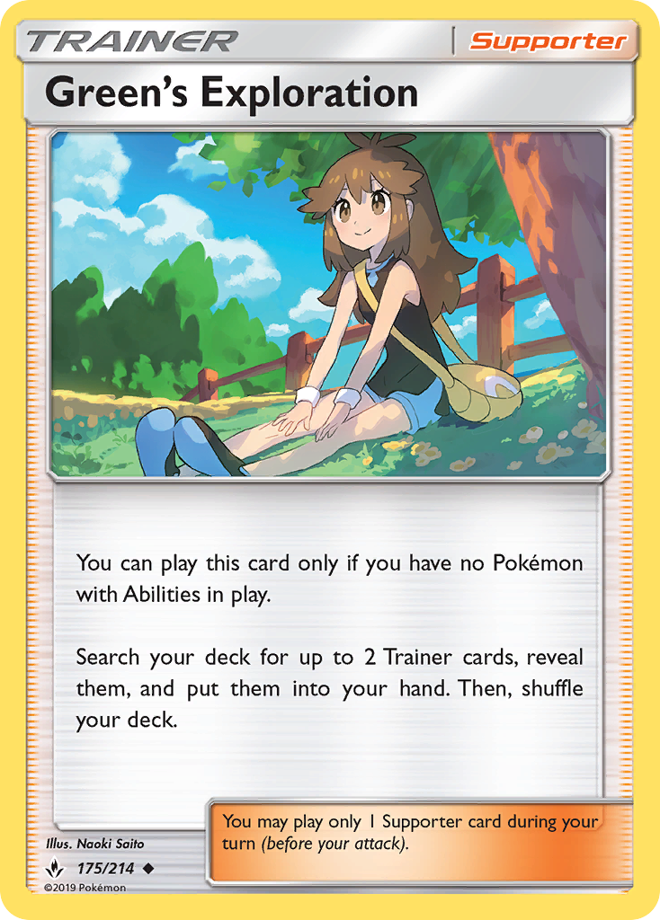 Green's Exploration (175/214) [Sun & Moon: Unbroken Bonds] - Card Brawlers | Quebec | Canada | Yu-Gi-Oh!