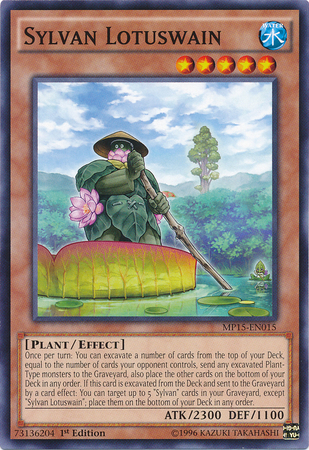 Sylvan Lotuswain [MP15-EN015] Common - Yu-Gi-Oh! - Card Brawlers | Quebec | Canada |