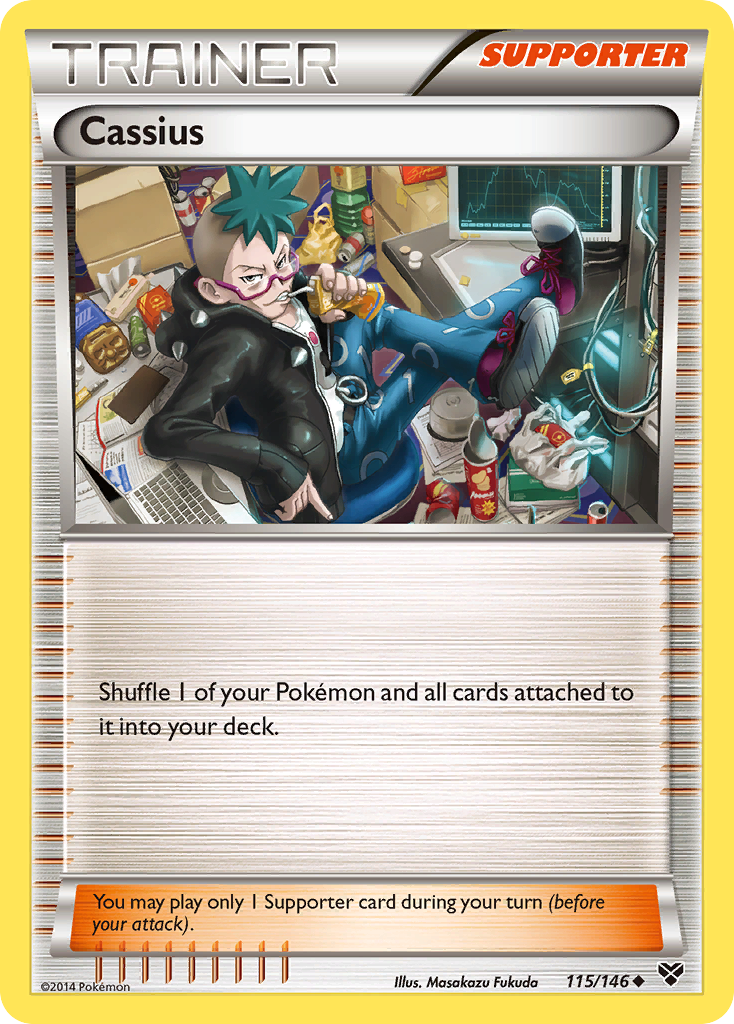 Cassius (115/146) [XY: Base Set] - Card Brawlers | Quebec | Canada | Yu-Gi-Oh!