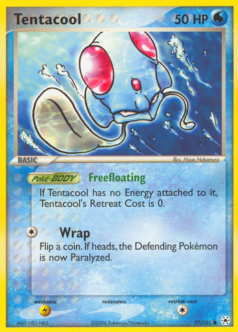 Tentacool (77/101) [EX: Hidden Legends] - Card Brawlers | Quebec | Canada | Yu-Gi-Oh!