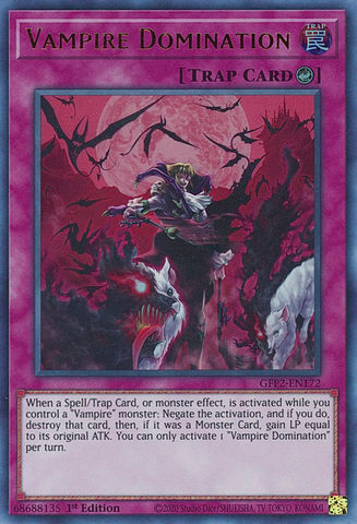 Vampire Domination [GFP2-EN172] Ultra Rare - Card Brawlers | Quebec | Canada | Yu-Gi-Oh!