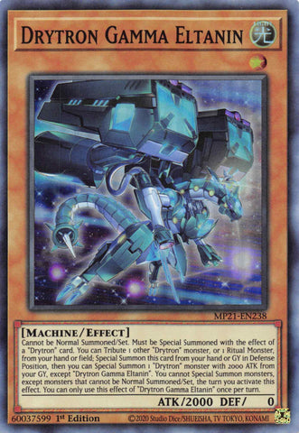 Drytron Gamma Eltanin [MP21-EN238] Super Rare - Card Brawlers | Quebec | Canada | Yu-Gi-Oh!