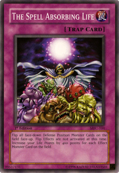 The Spell Absorbing Life [MFC-104] Common - Card Brawlers | Quebec | Canada | Yu-Gi-Oh!